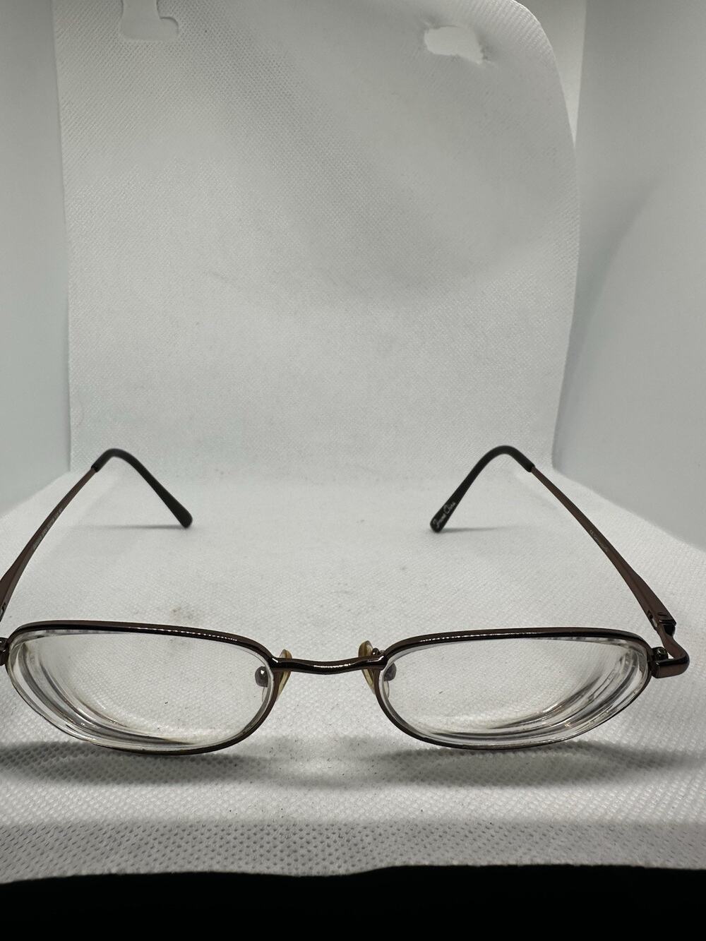 Caravaggio Gondola Eyeglasses Frames Brown Rimless Metal 50-18-135 Mens Womens